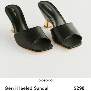 Reformation Gerri heeled sandal